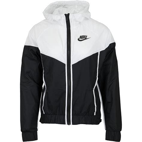 nike jacke damen schwarz weiss|Damen Jacken .